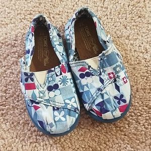 Tom's disney T7 blue shoes